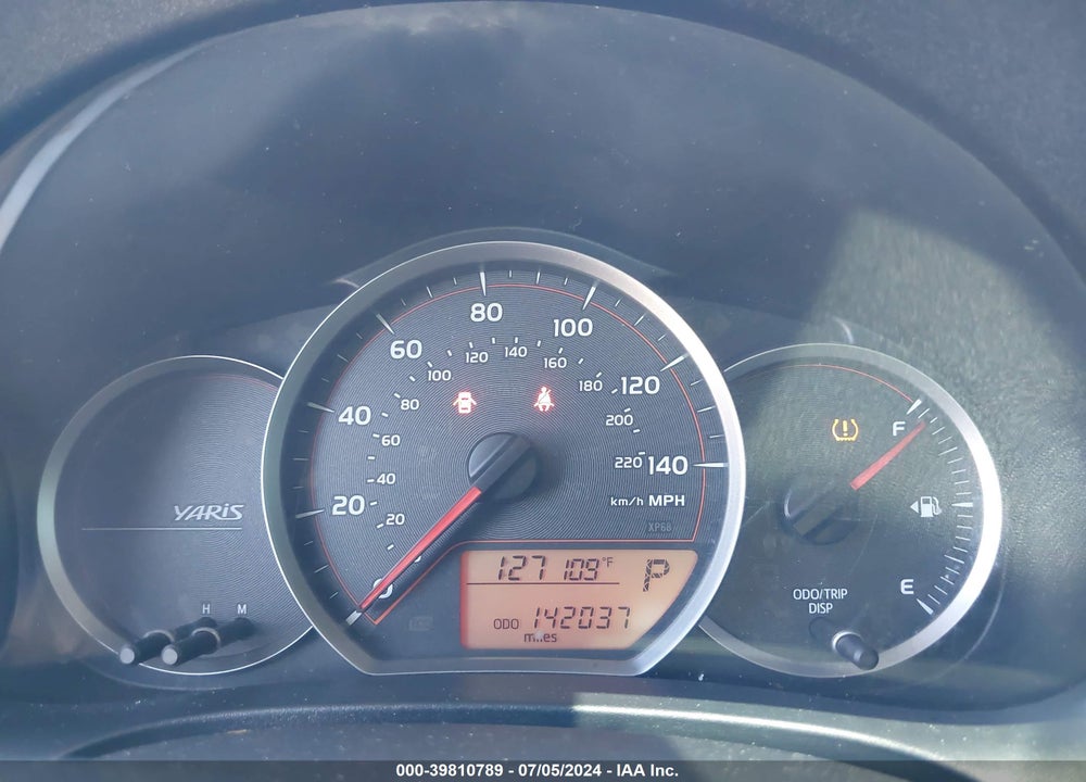 2014 TOYOTA YARIS L (TMMF PLANT) VIN: VNKKTUD32EA002952