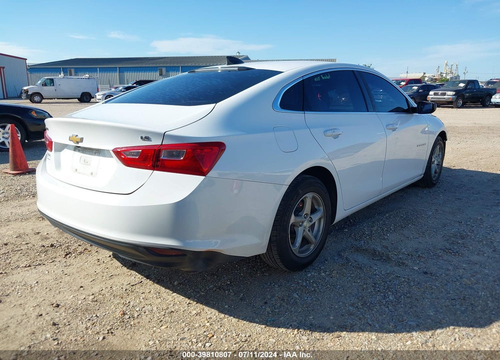 2016 CHEVROLET MALIBU LS VIN: 1G1ZB5ST2GF343320