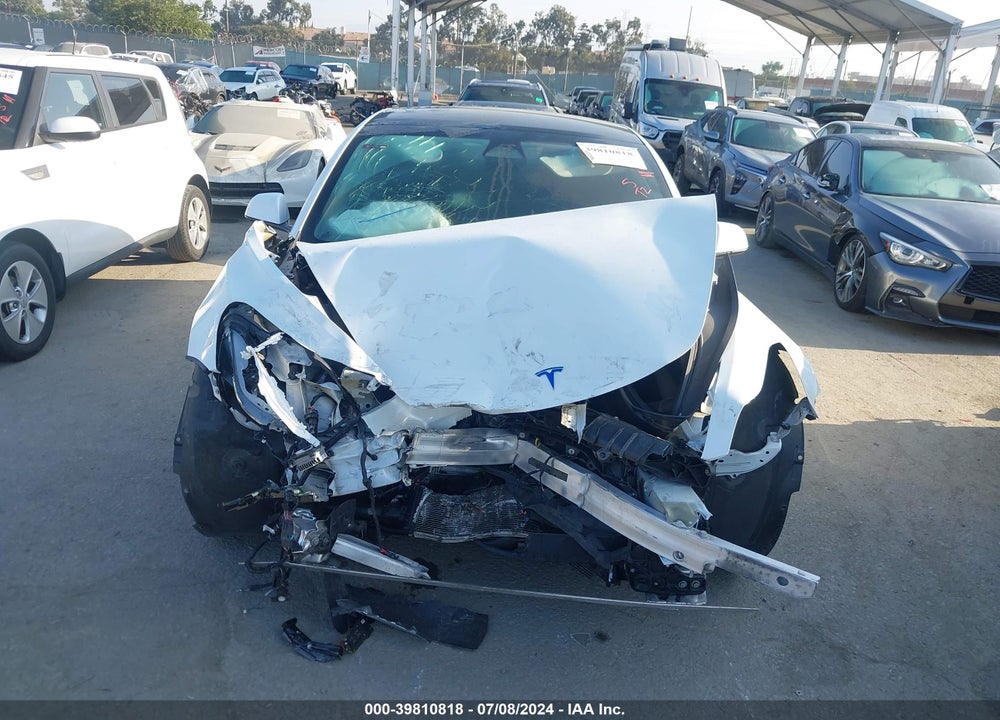 2022 TESLA MODEL 3 REAR-WHEEL DRIVE VIN: 5YJ3E1EA5NF189906