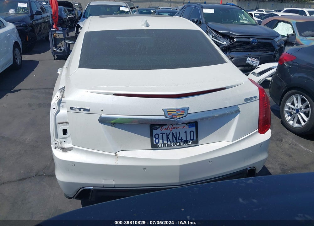 2017 CADILLAC CTS LUXURY VIN: 1G6AR5SX6H0151778