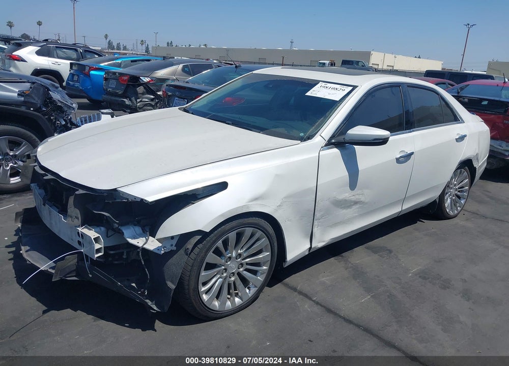 2017 CADILLAC CTS LUXURY VIN: 1G6AR5SX6H0151778