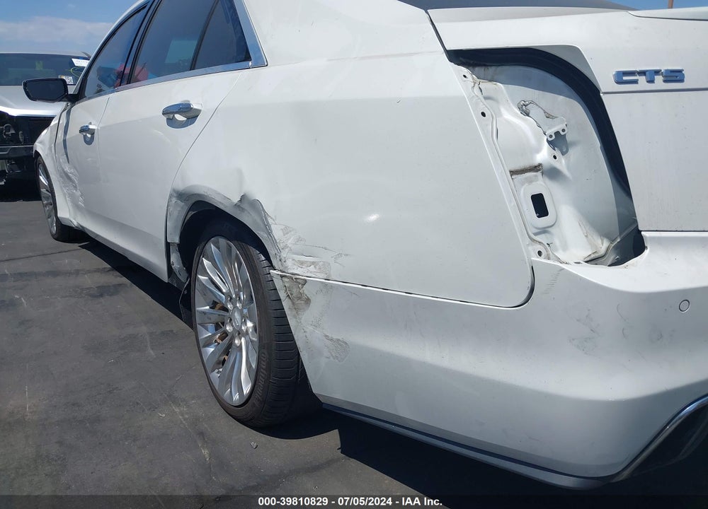 2017 CADILLAC CTS LUXURY VIN: 1G6AR5SX6H0151778