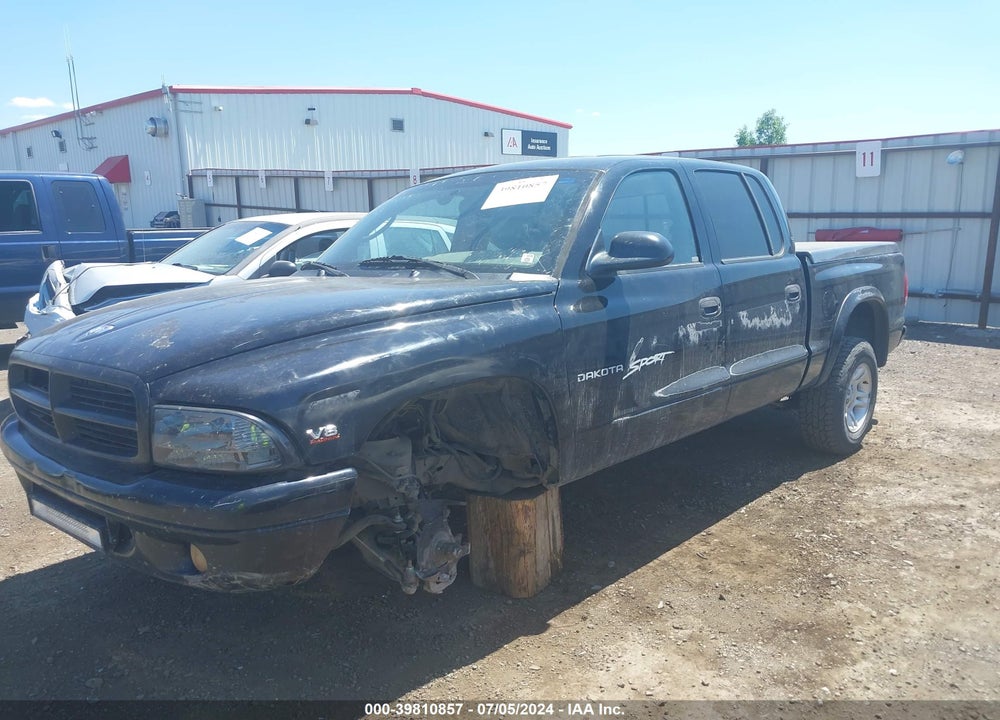 2000 DODGE DAKOTA SLT/SPORT VIN: 1B7GL2AN4YS752280
