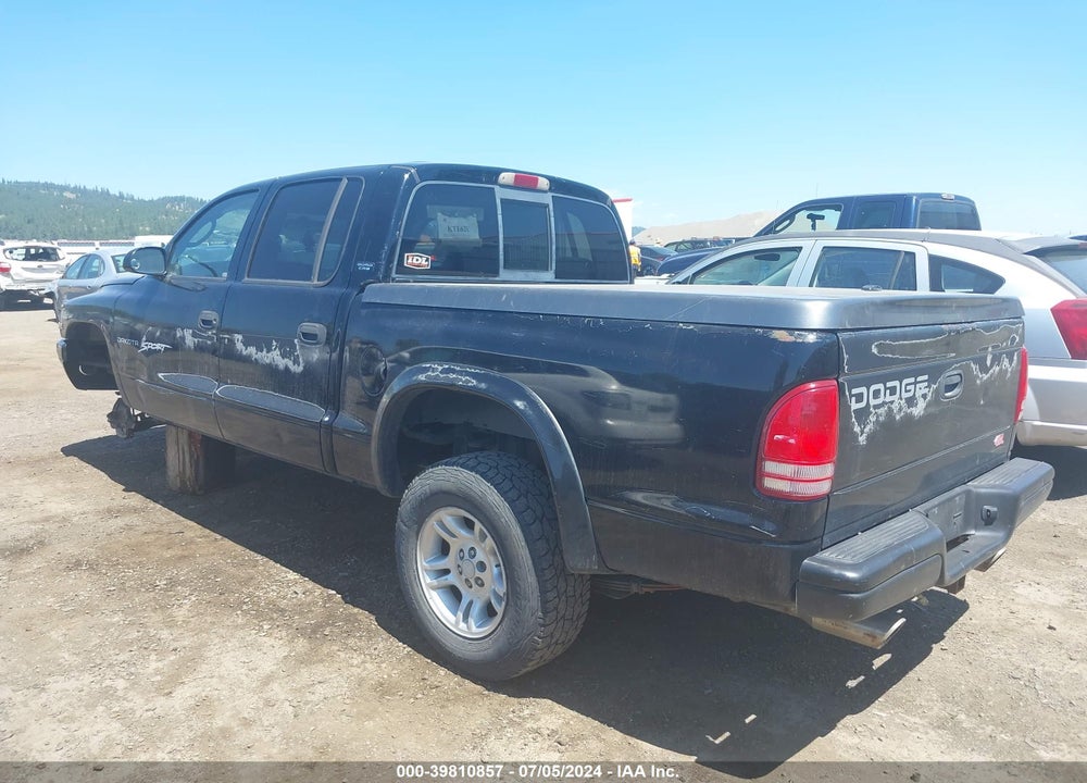 2000 DODGE DAKOTA SLT/SPORT VIN: 1B7GL2AN4YS752280