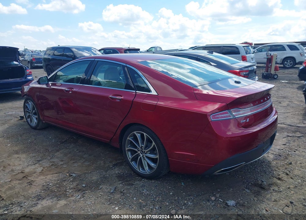 2019 LINCOLN MKZ RESERVE I VIN: 3LN6L5C93KR628237