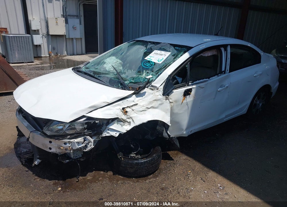 2015 HONDA CIVIC HYBRID VIN: 19XFB4F32FE001180