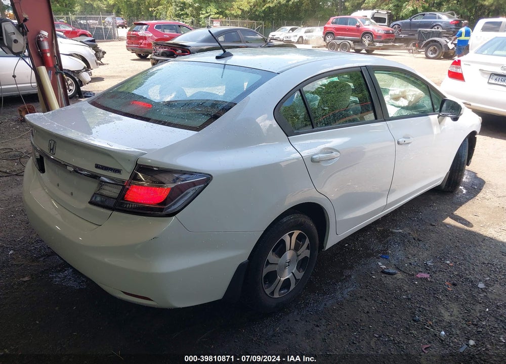 2015 HONDA CIVIC HYBRID VIN: 19XFB4F32FE001180