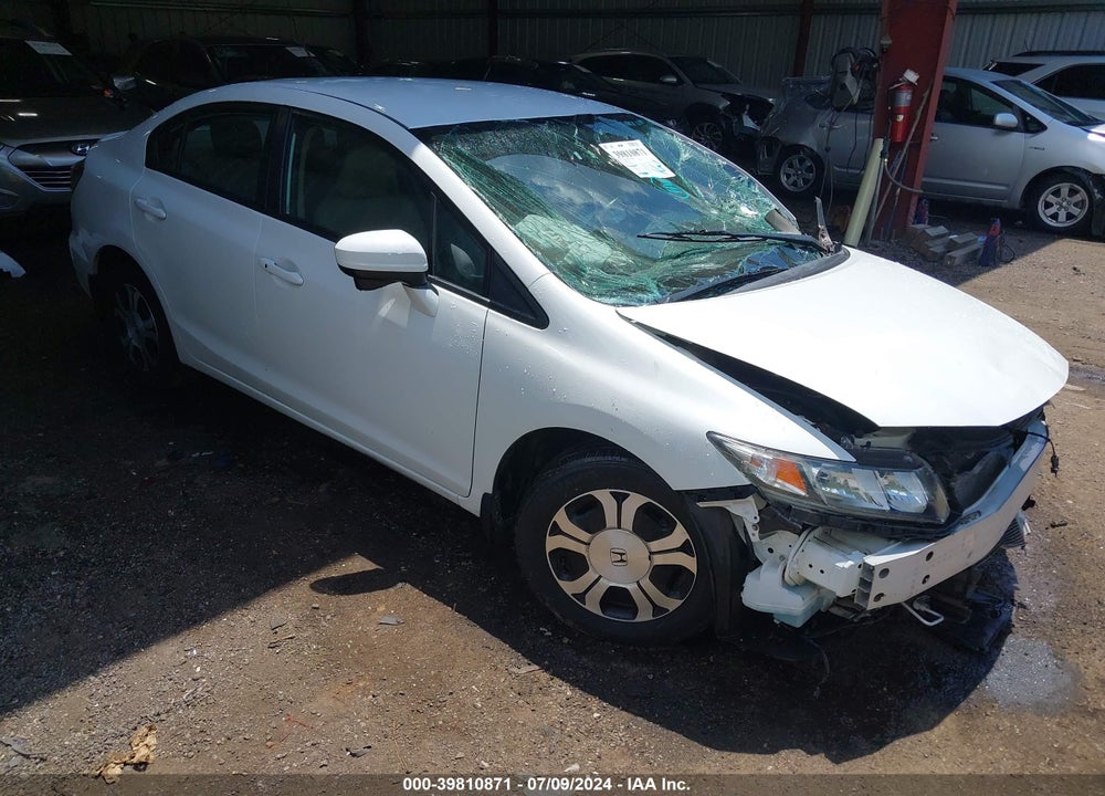 2015 HONDA CIVIC HYBRID VIN: 19XFB4F32FE001180