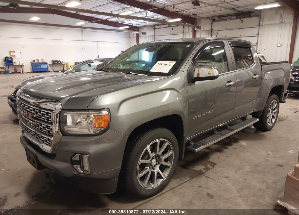 2022 GMC CANYON 4WD SHORT BOX DENALI VIN: 1GTG6EEN5N1102667