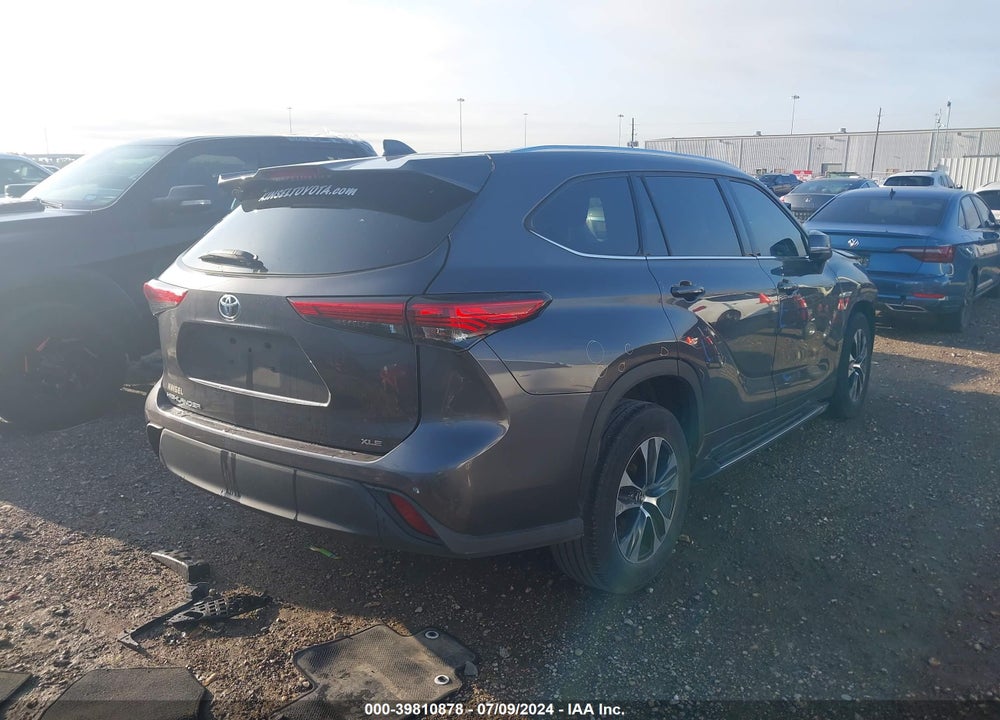 2020 TOYOTA HIGHLANDER XLE VIN: 5TDGZRAH3LS025408