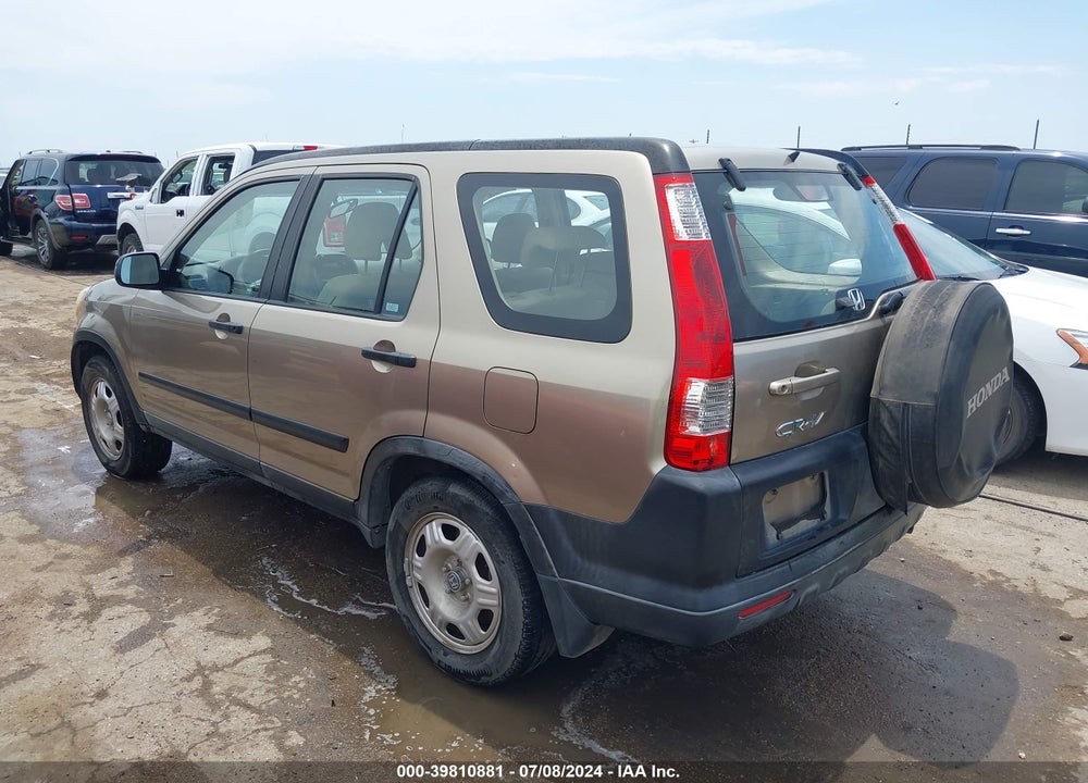 2005 HONDA CR-V LX VIN: JHLRD68555C015665