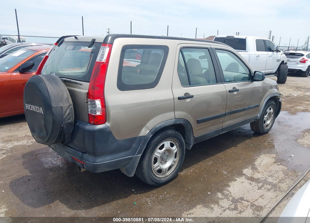 2005 HONDA CR-V LX VIN: JHLRD68555C015665
