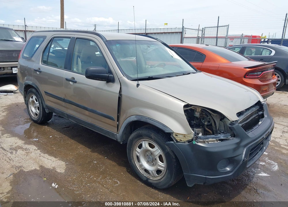 2005 HONDA CR-V LX VIN: JHLRD68555C015665