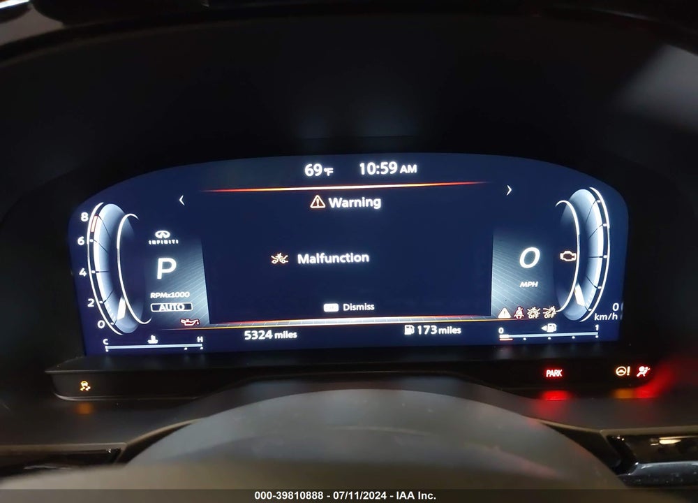 2024 INFINITI QX60 LUXE AWD VIN: 5N1DL1FS5RC351596