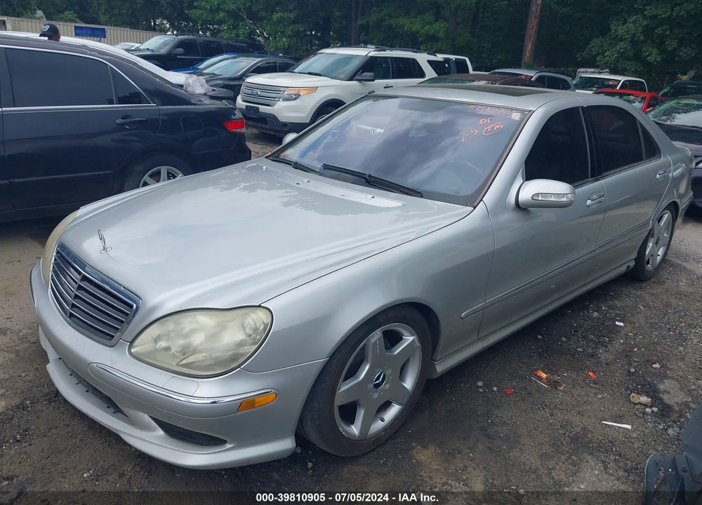 2005 MERCEDES-BENZ S 430 VIN: WDBNG70J45A440693