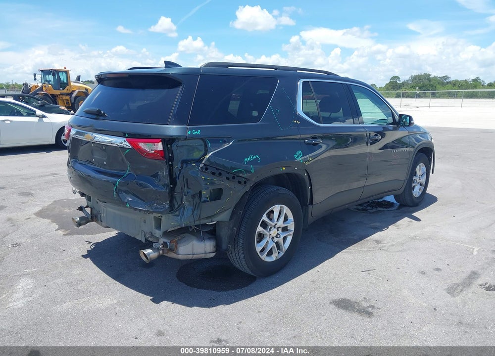 2020 CHEVROLET TRAVERSE AWD LT CLOTH VIN: 1GNEVGKW8LJ302367