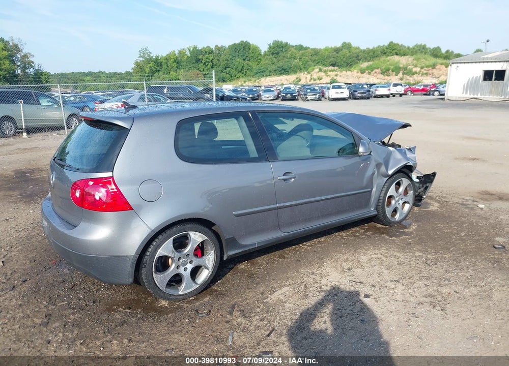 2009 VOLKSWAGEN GTI 2-DOOR VIN: WVWFV71K99W127117
