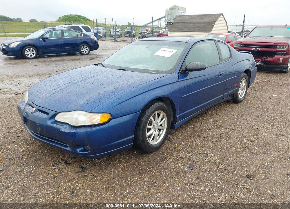 2003 CHEVROLET MONTE CARLO SS VIN: 2G1WX15K539302523