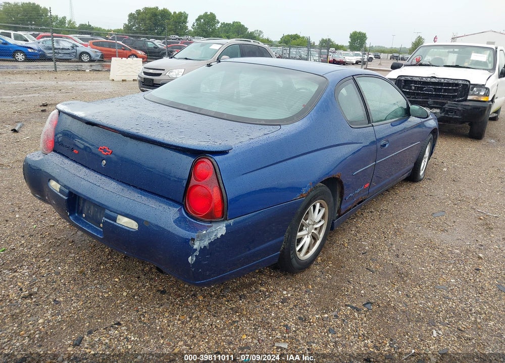 2003 CHEVROLET MONTE CARLO SS VIN: 2G1WX15K539302523