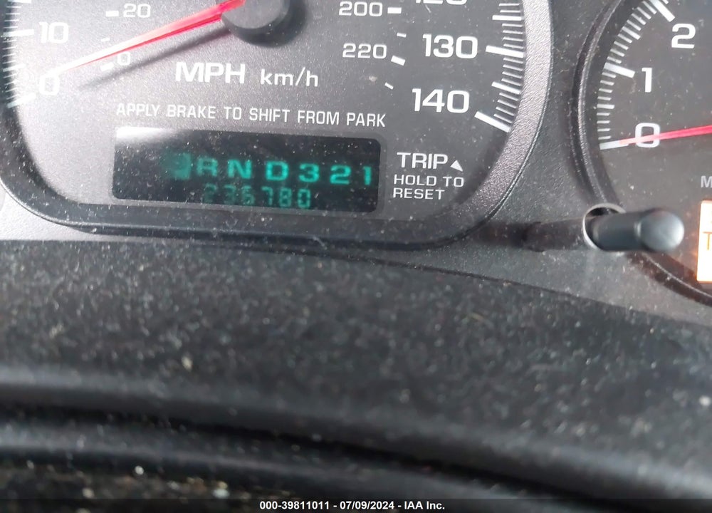 2003 CHEVROLET MONTE CARLO SS VIN: 2G1WX15K539302523