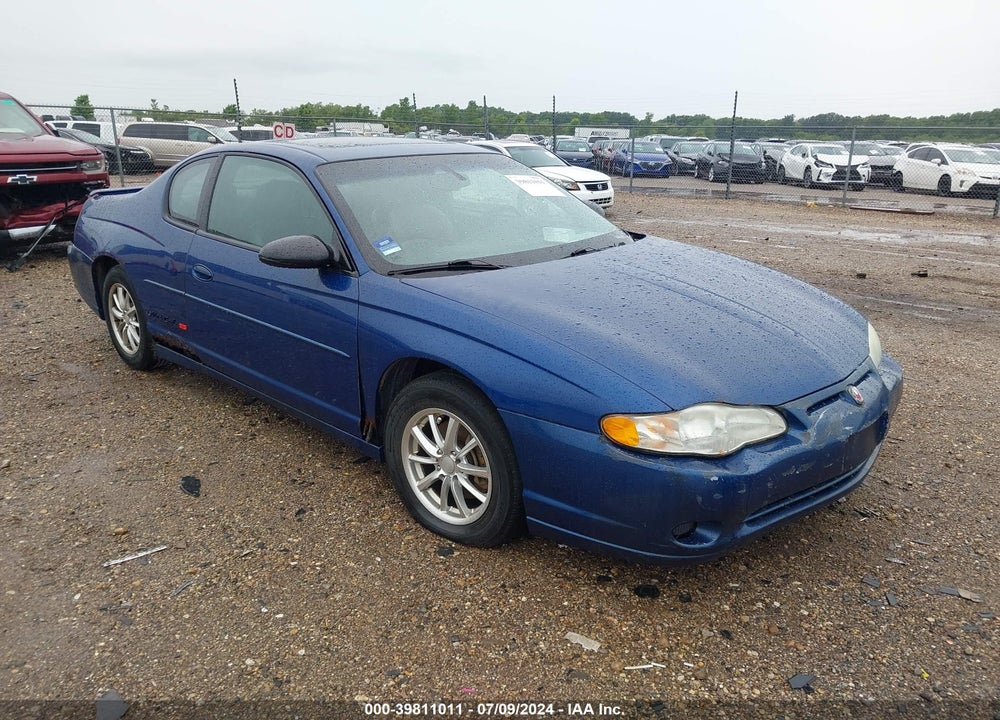 2003 CHEVROLET MONTE CARLO SS VIN: 2G1WX15K539302523