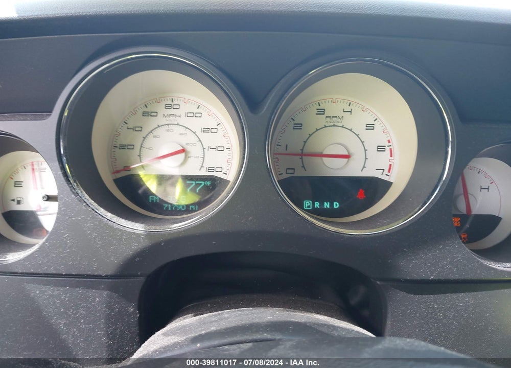 2011 DODGE CHALLENGER R/T VIN: 2B3CJ5DT5BH596413