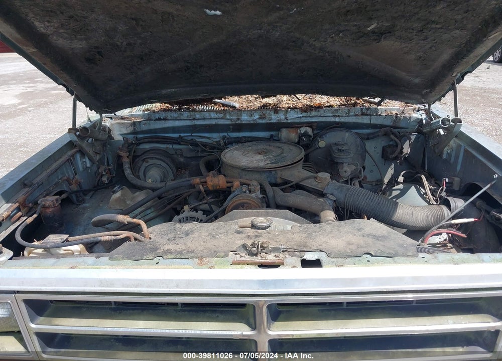 1987 DODGE D-SERIES D150 VIN: 1B7FD14T2HS340162