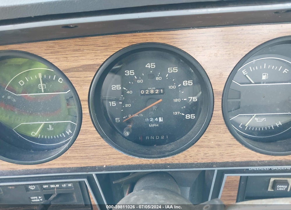 1987 DODGE D-SERIES D150 VIN: 1B7FD14T2HS340162