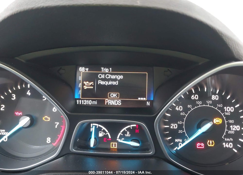 2017 FORD ESCAPE SE VIN: 1FMCU0GD4HUA14851
