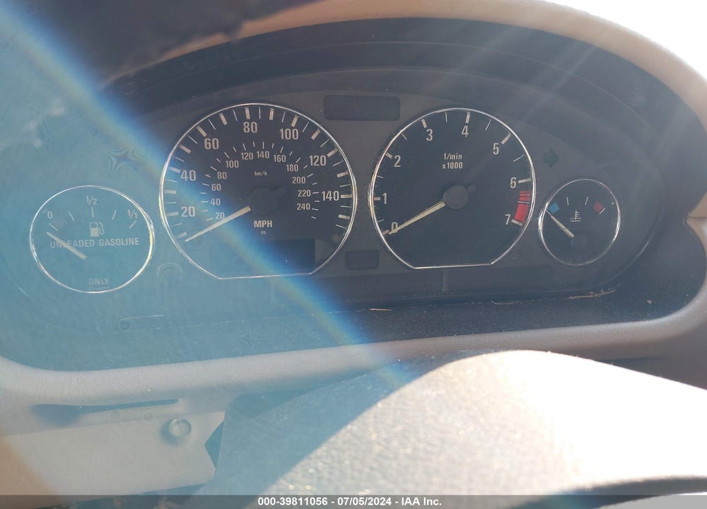 2000 BMW Z3 2.3 VIN: 4USCH9343YLF83504