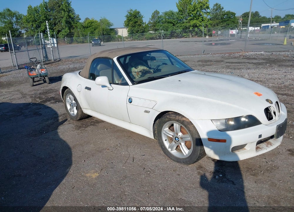 2000 BMW Z3 2.3 VIN: 4USCH9343YLF83504