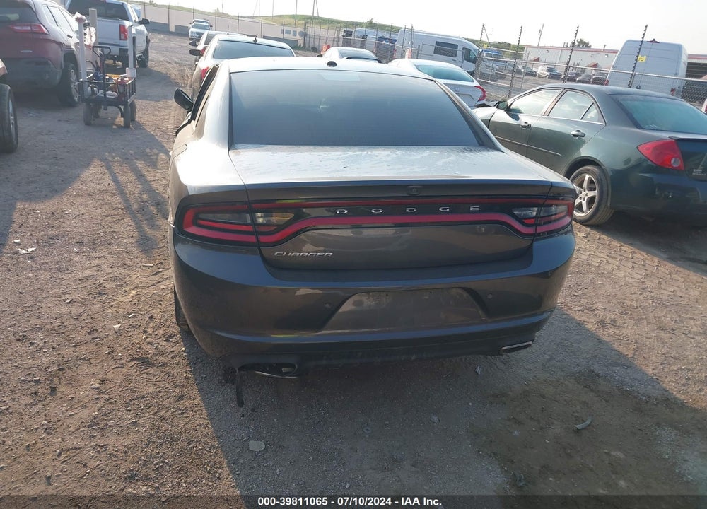 2019 DODGE CHARGER SXT RWD VIN: 2C3CDXBG2KH699302