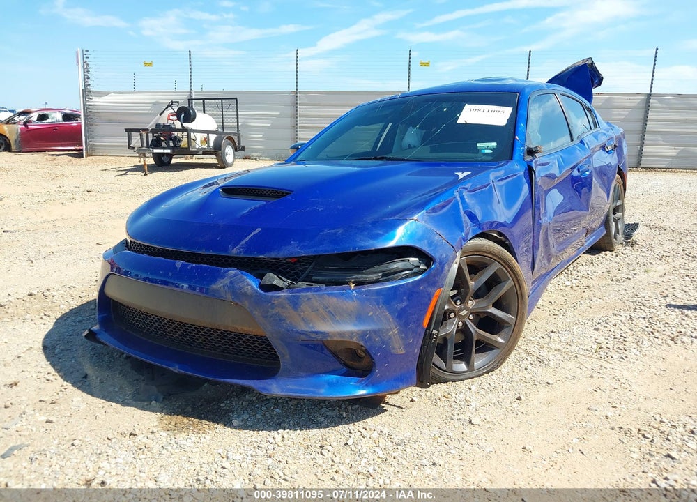 2019 DODGE CHARGER GT RWD VIN: 2C3CDXHG3KH507831