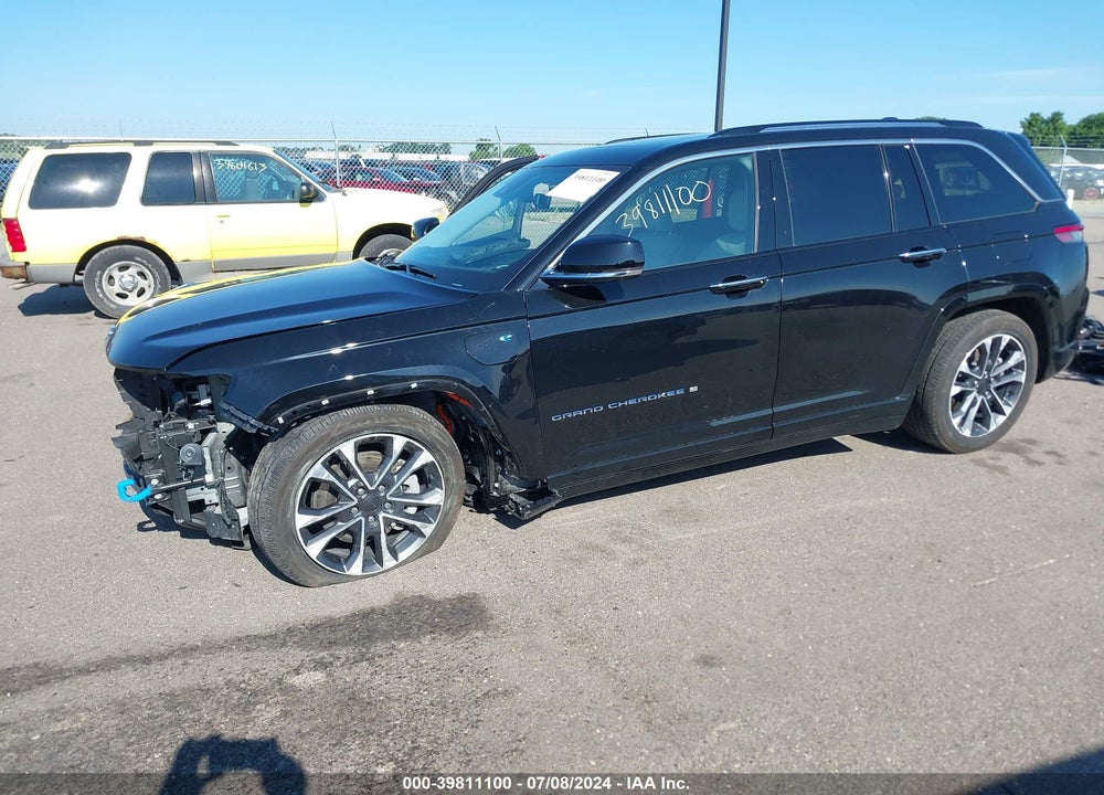 2022 JEEP GRAND CHEROKEE 4XE OVERLAND 4X4 VIN: 1C4RJYD63N8761616