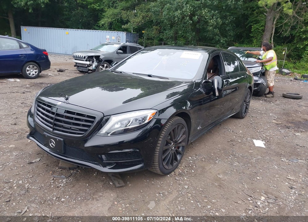 2015 MERCEDES-BENZ S 550 VIN: WDDUG8CB2FA162097