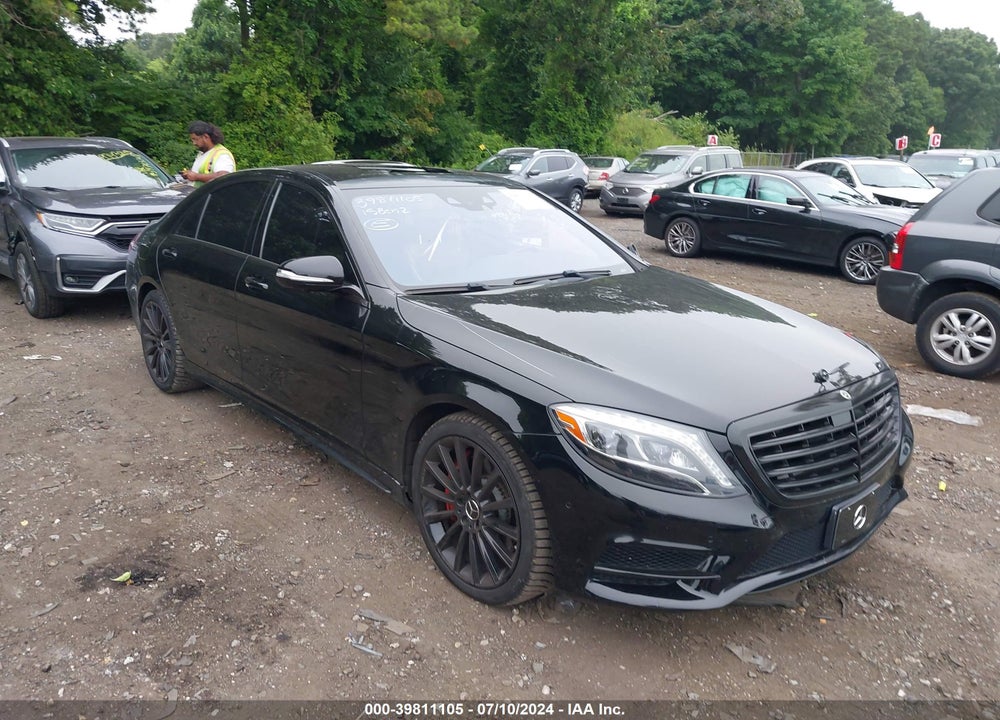 2015 MERCEDES-BENZ S 550 VIN: WDDUG8CB2FA162097