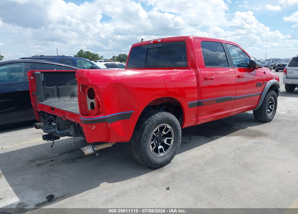 2016 RAM 1500 REBEL VIN: 1C6RR7YT6GS184371
