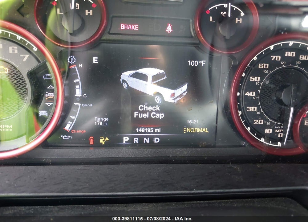 2016 RAM 1500 REBEL VIN: 1C6RR7YT6GS184371