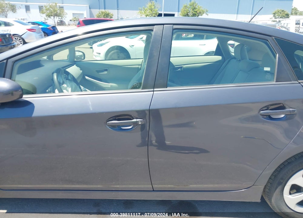 2012 TOYOTA PRIUS THREE VIN: JTDKN3DU2C5411268