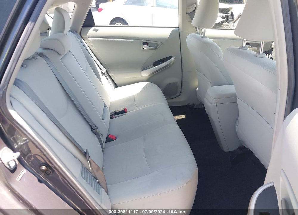 2012 TOYOTA PRIUS THREE VIN: JTDKN3DU2C5411268