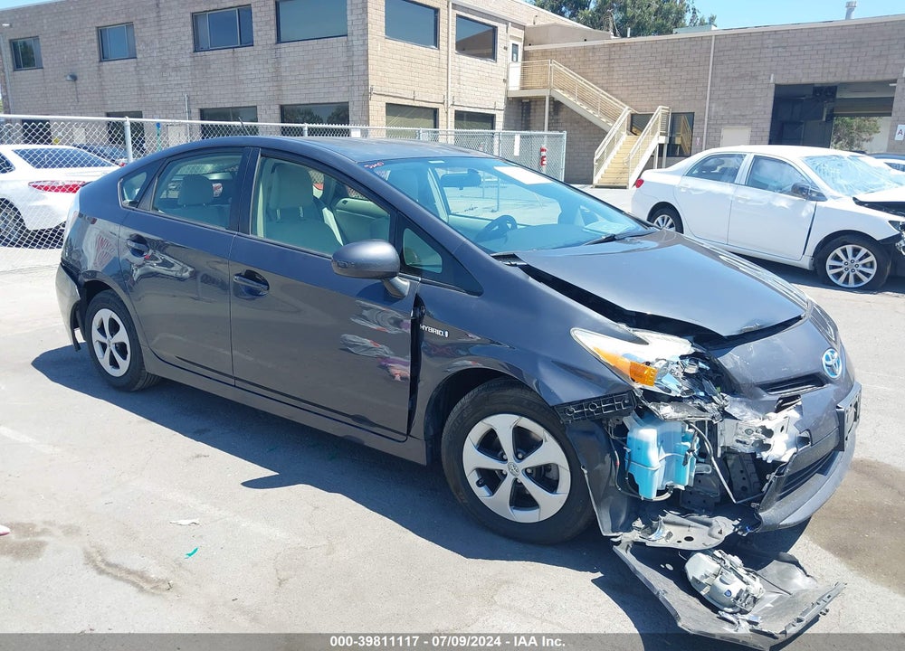 2012 TOYOTA PRIUS THREE VIN: JTDKN3DU2C5411268