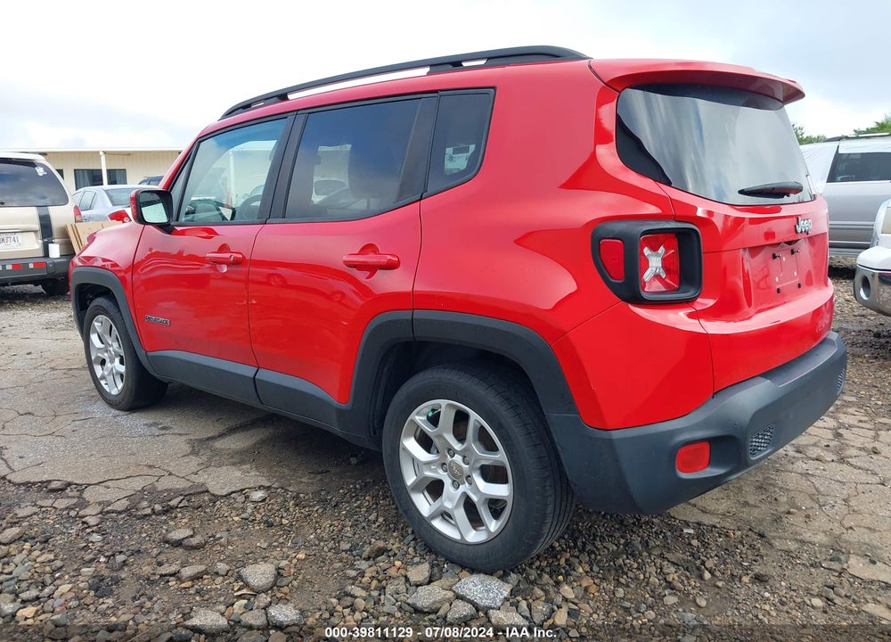 2017 JEEP RENEGADE LATITUDE FWD VIN: ZACCJABB4HPE96294
