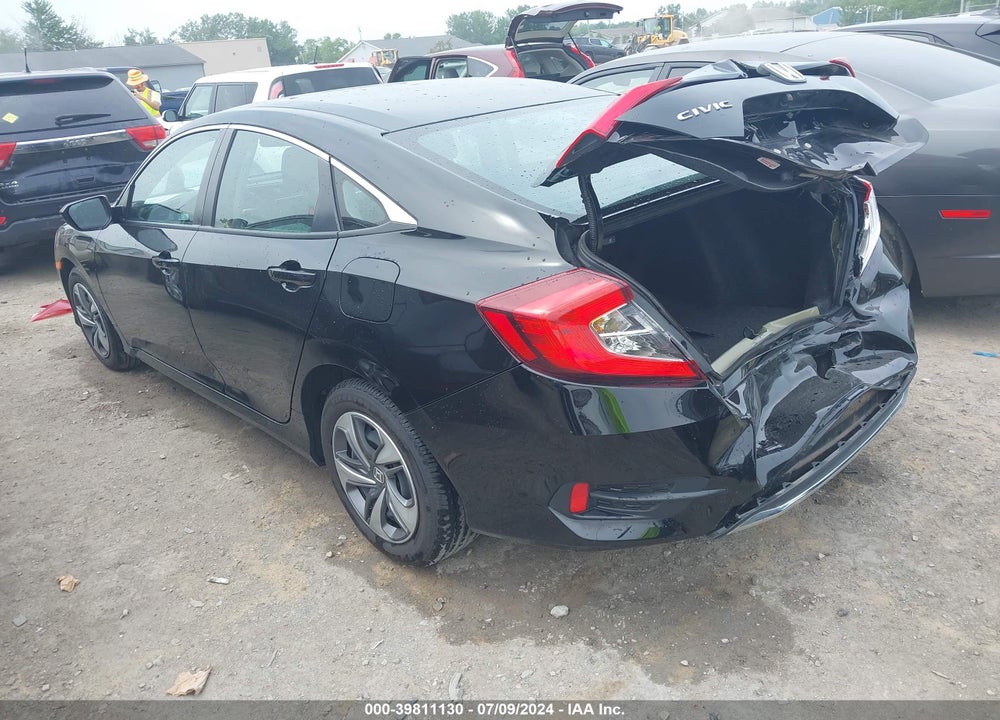 2021 HONDA CIVIC LX VIN: 2HGFC2F63MH557545