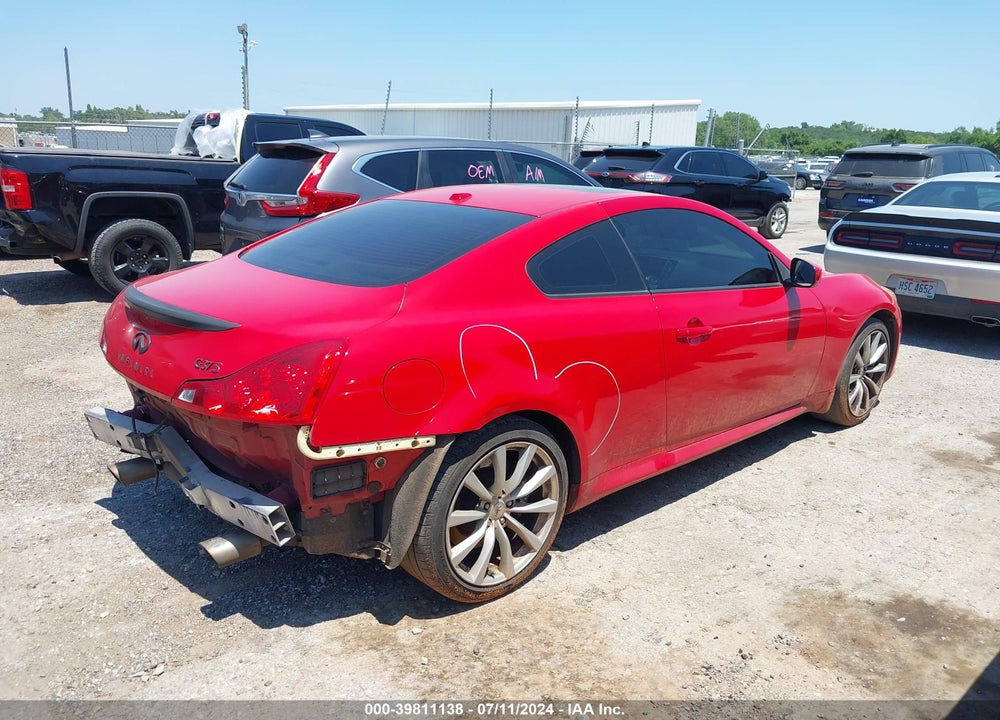 2008 INFINITI G37 SPORT VIN: JNKCV64E28M128072