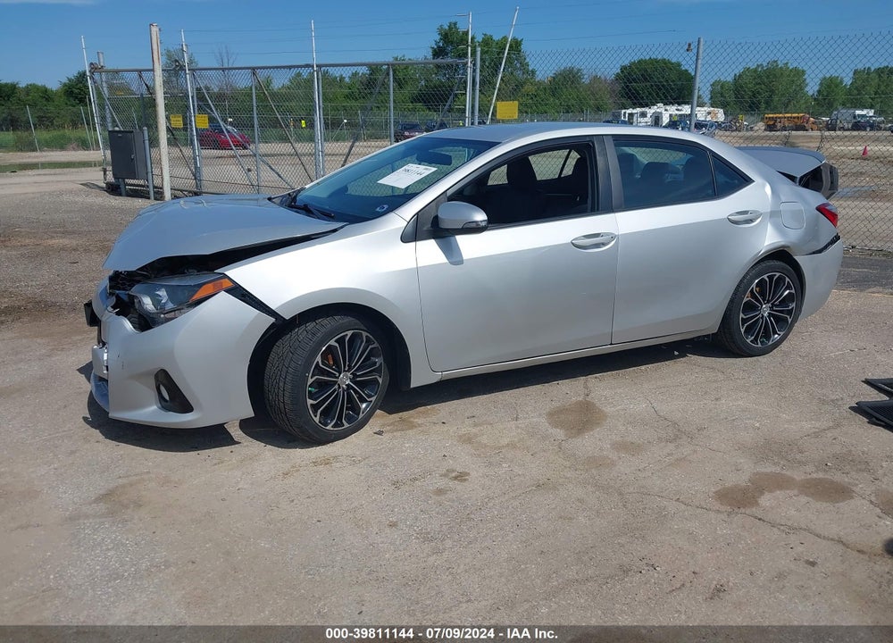 2016 TOYOTA COROLLA S PLUS VIN: 2T1BURHE0GC482728