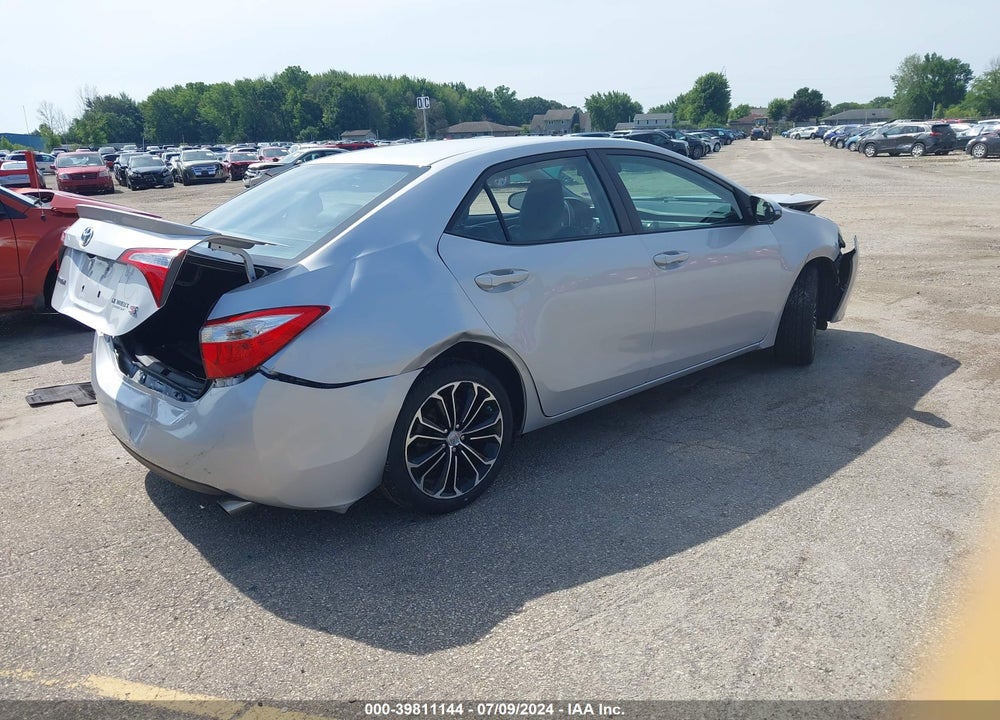 2016 TOYOTA COROLLA S PLUS VIN: 2T1BURHE0GC482728