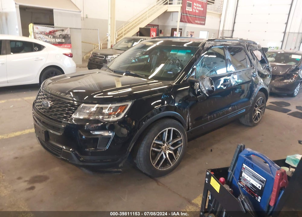 2018 FORD EXPLORER SPORT VIN: 1FM5K8GT0JGC46307