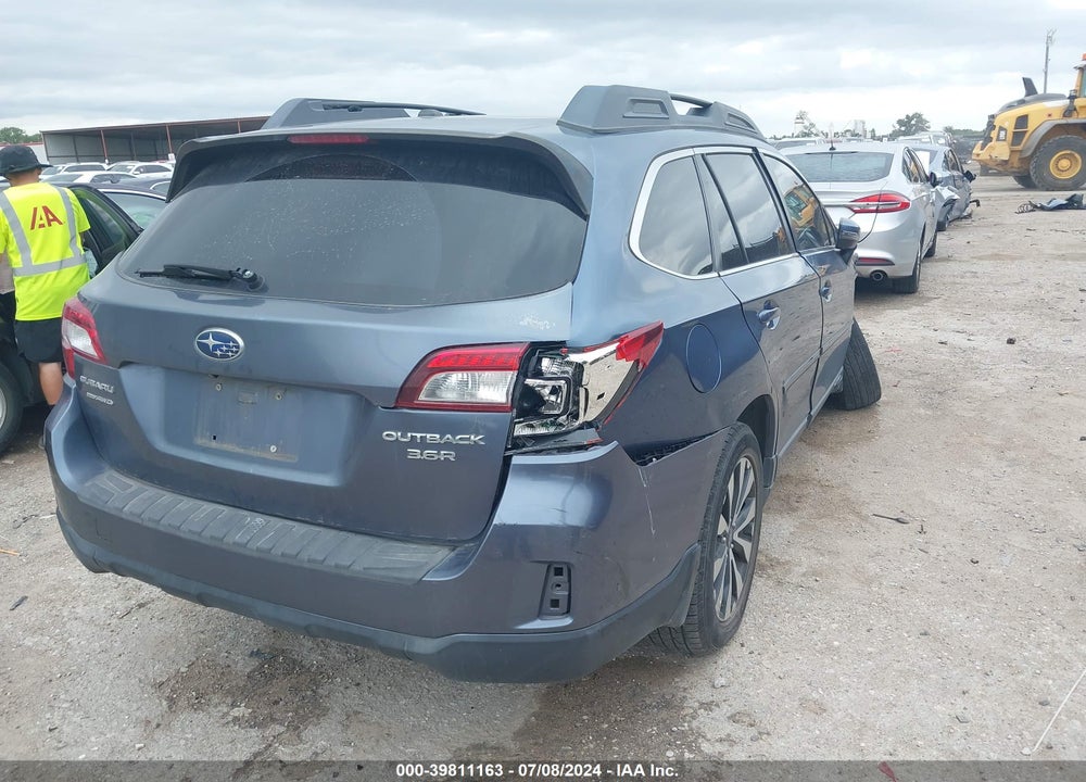 2015 SUBARU OUTBACK 3.6R LIMITED VIN: 4S4BSELC9F3282499