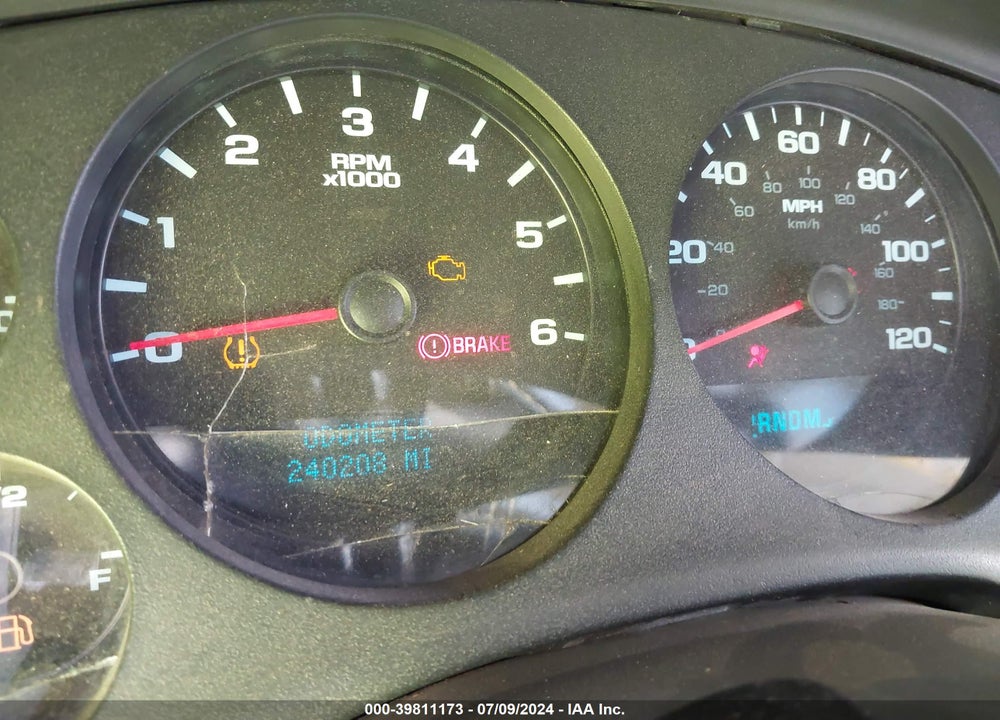 2007 CHEVROLET SILVERADO 2500HD LTZ VIN: 1GCHK23K07F537223