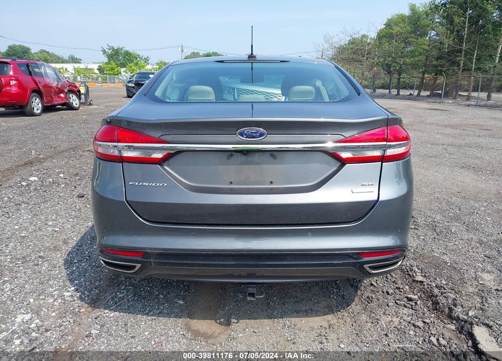 2017 FORD FUSION SE VIN: 3FA6P0H95HR165830
